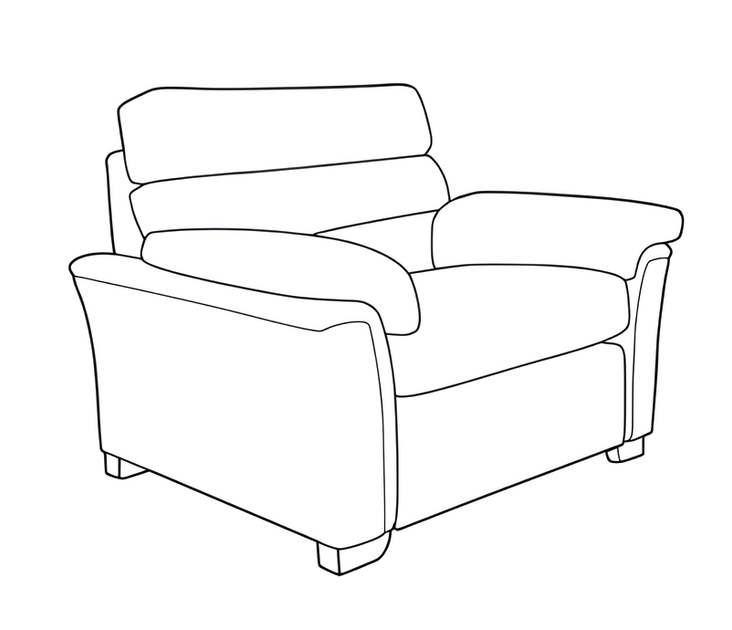 Amy Fabric Armchair Prices From A World of Furniture