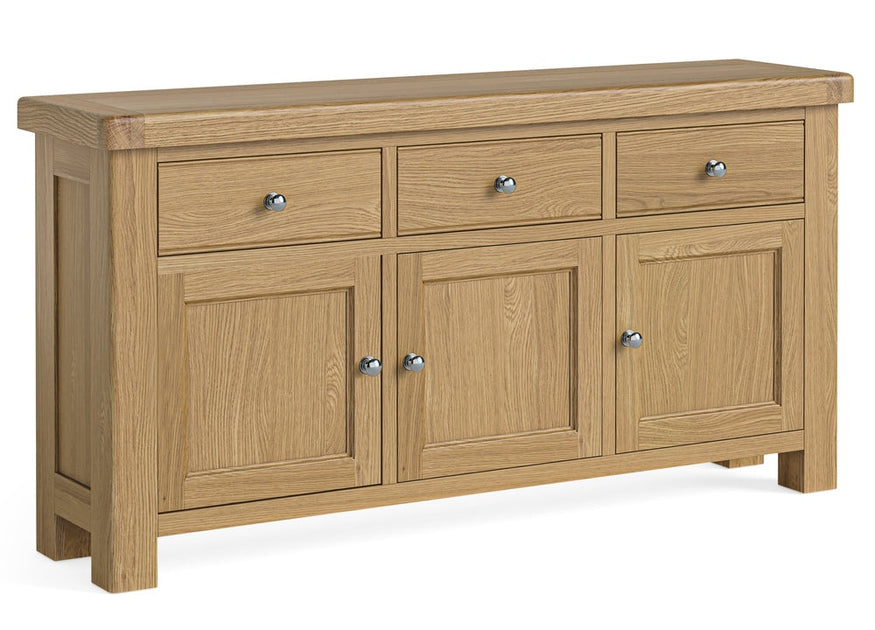 Chatsworth Oak Large Sideboard A World of Furniture