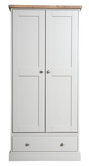 Cotswold Painted Narrow Double Robe with Drawer