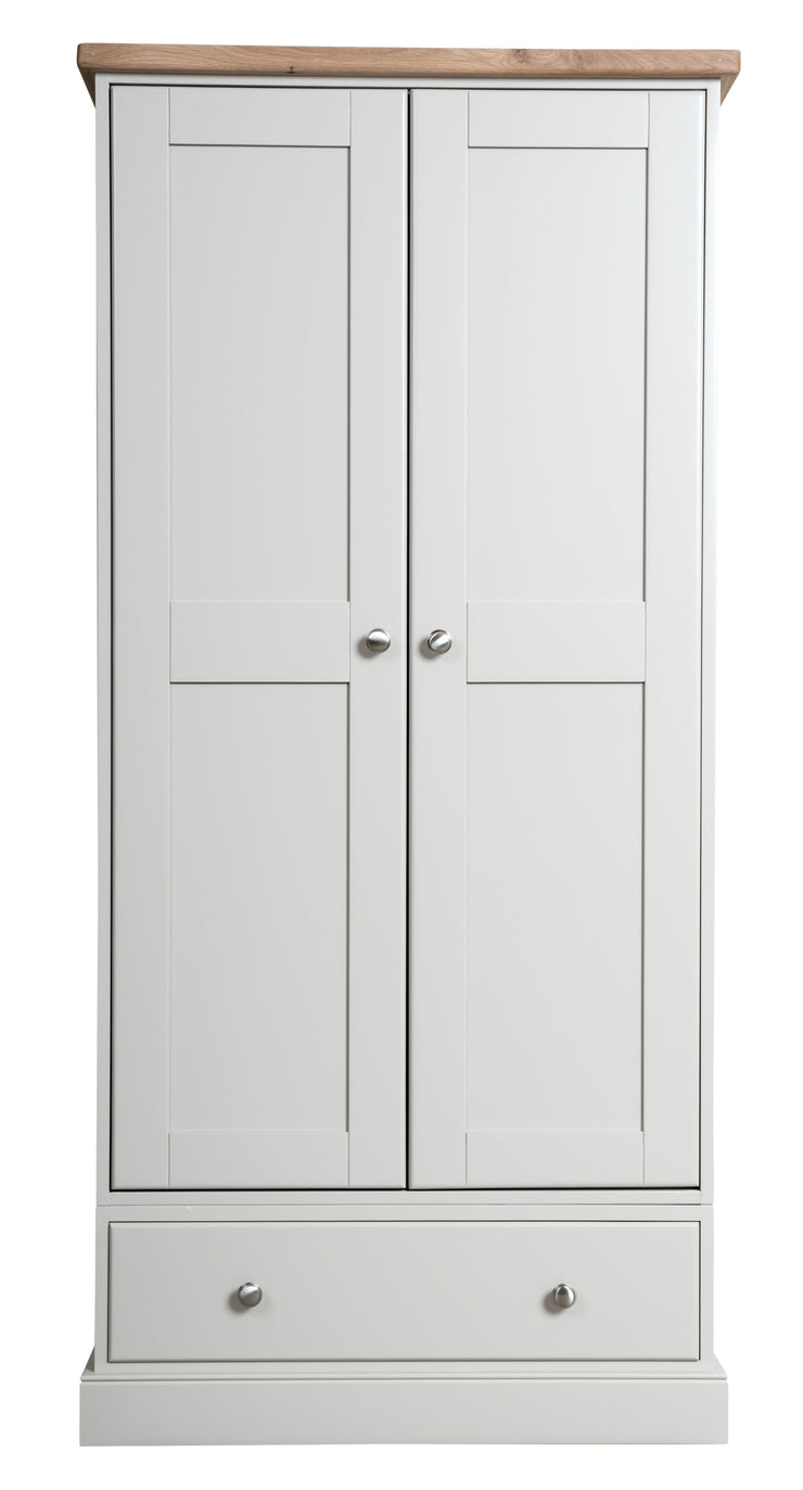 Cotswold Painted Narrow Double Robe with Drawer