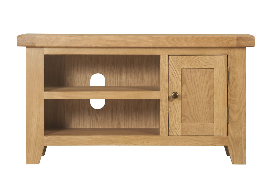 Wexford Oak Small TV A World of Furniture