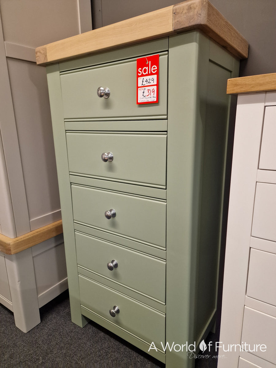 Clearance / Ex Display Chatsworth Sage Narrow Chest