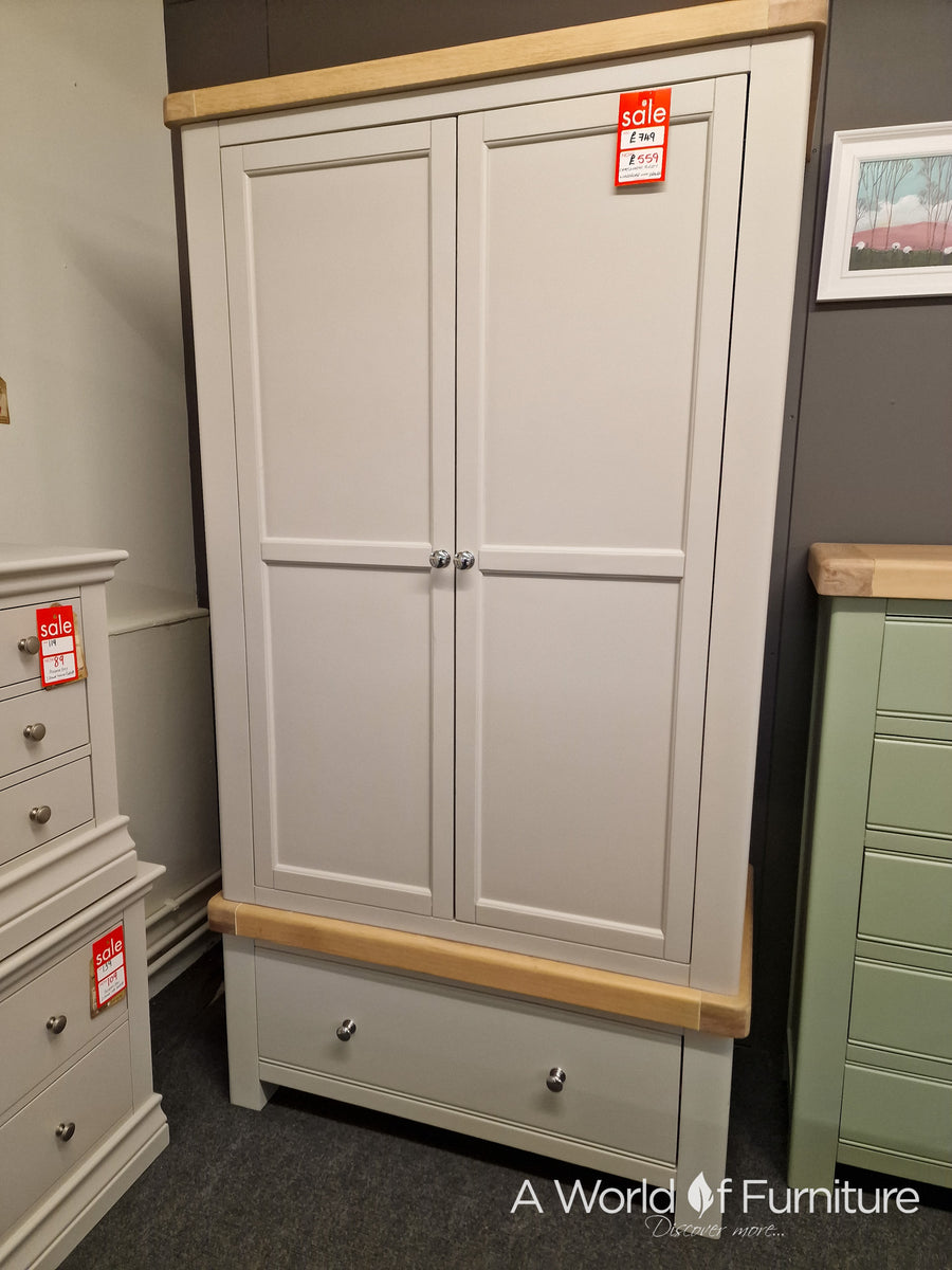 Clearance / Ex - Display Chatsworth Grey Wardrobe