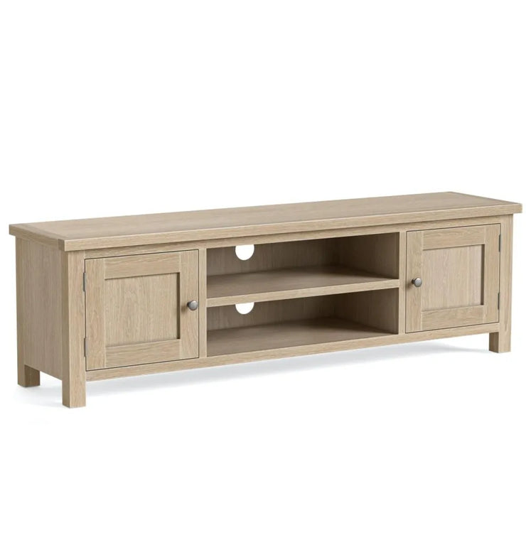Country - Washed Oak - Large Tv Unit