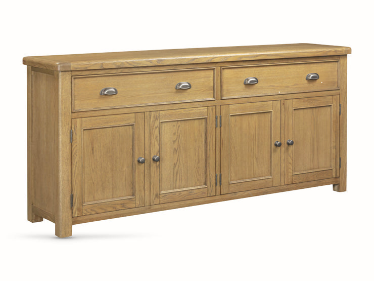 Chester Oak - 4 Door Sideboard