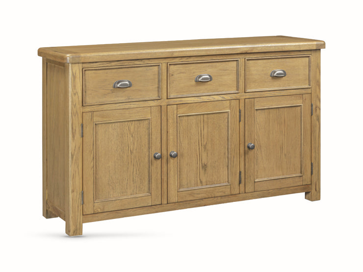 Chester Oak - 3 Door Sideboard