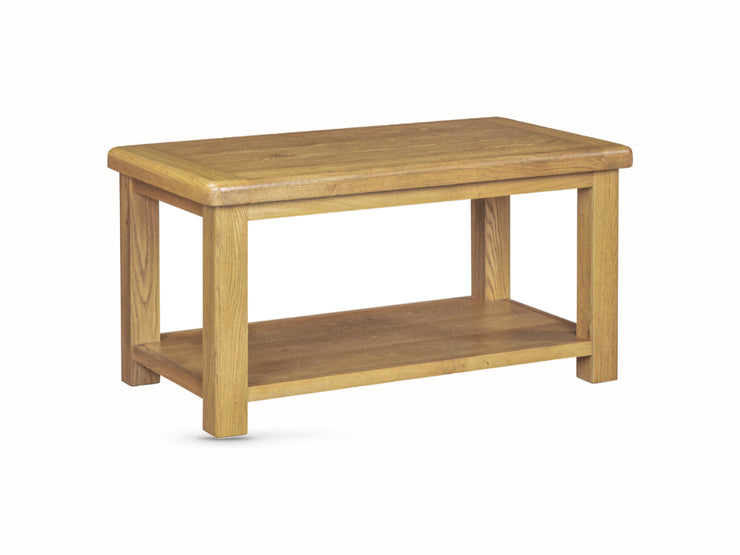 Chester Oak - Coffee Table with Shelf