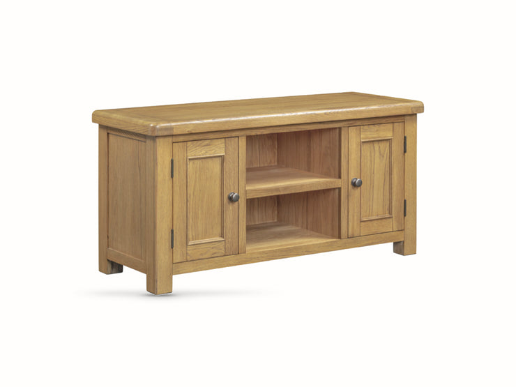 Chester Oak - Medium 2 Door Tv Unit