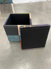 Harlequin Patchwork Storage Cube