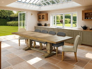 Bath - Windermere Oak Extending Dining Table