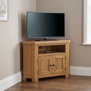 Chester Oak - Corner Tv Unit