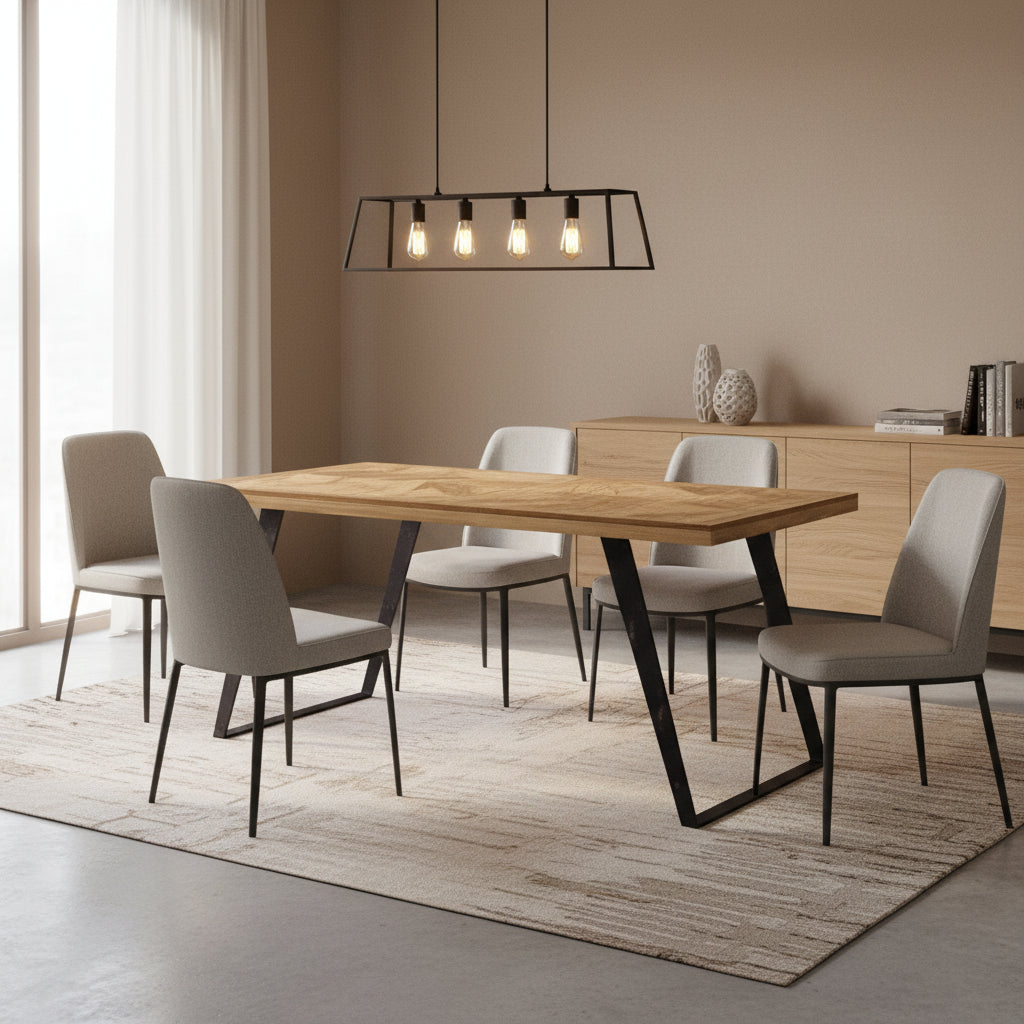 35m Table Agra 1.35m Dining Table – A World of Furniture