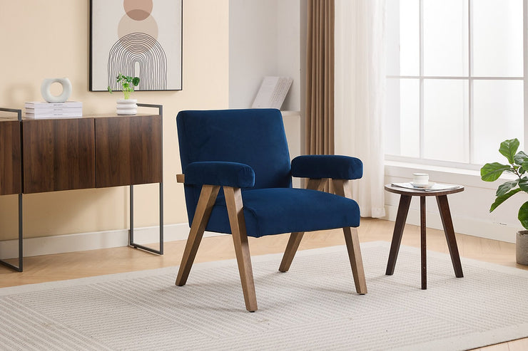 Lena Accent Chair - Royal Blue