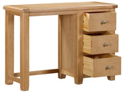 Charter Washed Oak Dressing Table, Mirror & Stool Set