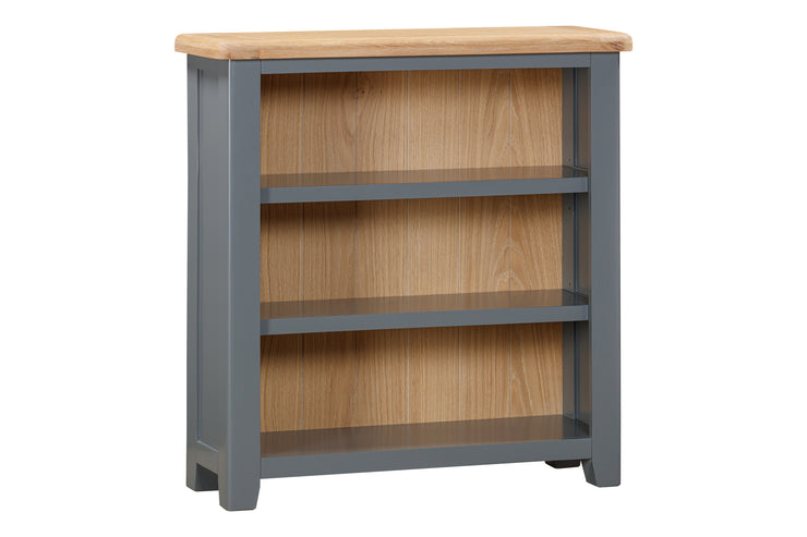 Charter Slate Low Bookcase