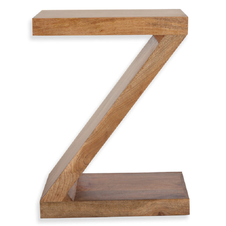 Cube 'Light' Mango - 'Z' Side Table