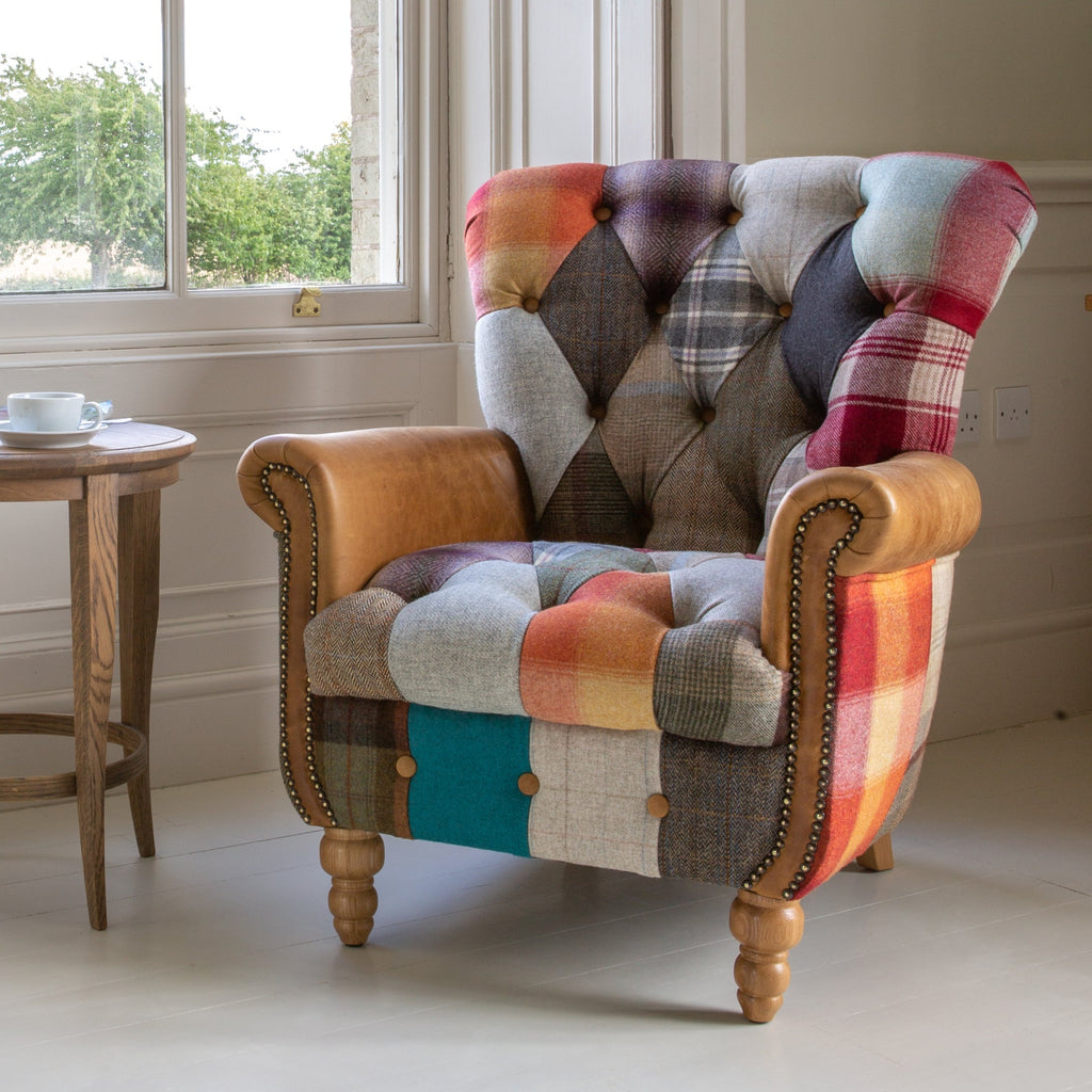 Gotham Harlequin Patchwork Chair – A World of Furniture