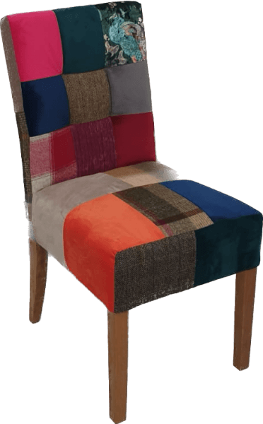 Colin Patchwork Dining Chair