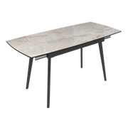 Torelli - Verdi Extending Dining Table, Light Grey