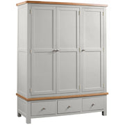 Dover Painted - Triple 3 Drawer Wardrobe