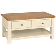 Dover Painted - 2 Drawer Coffee Table