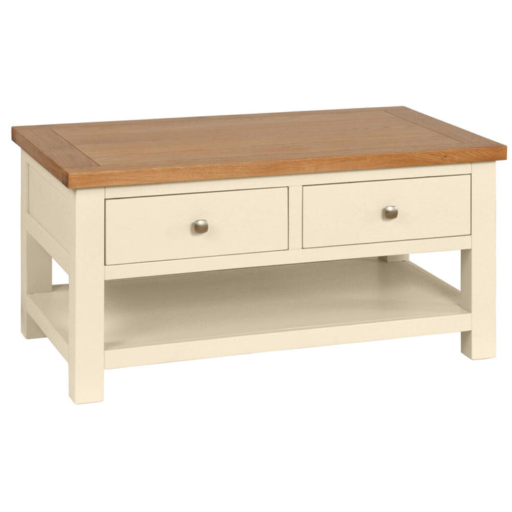 Dover Painted - 2 Drawer Coffee Table