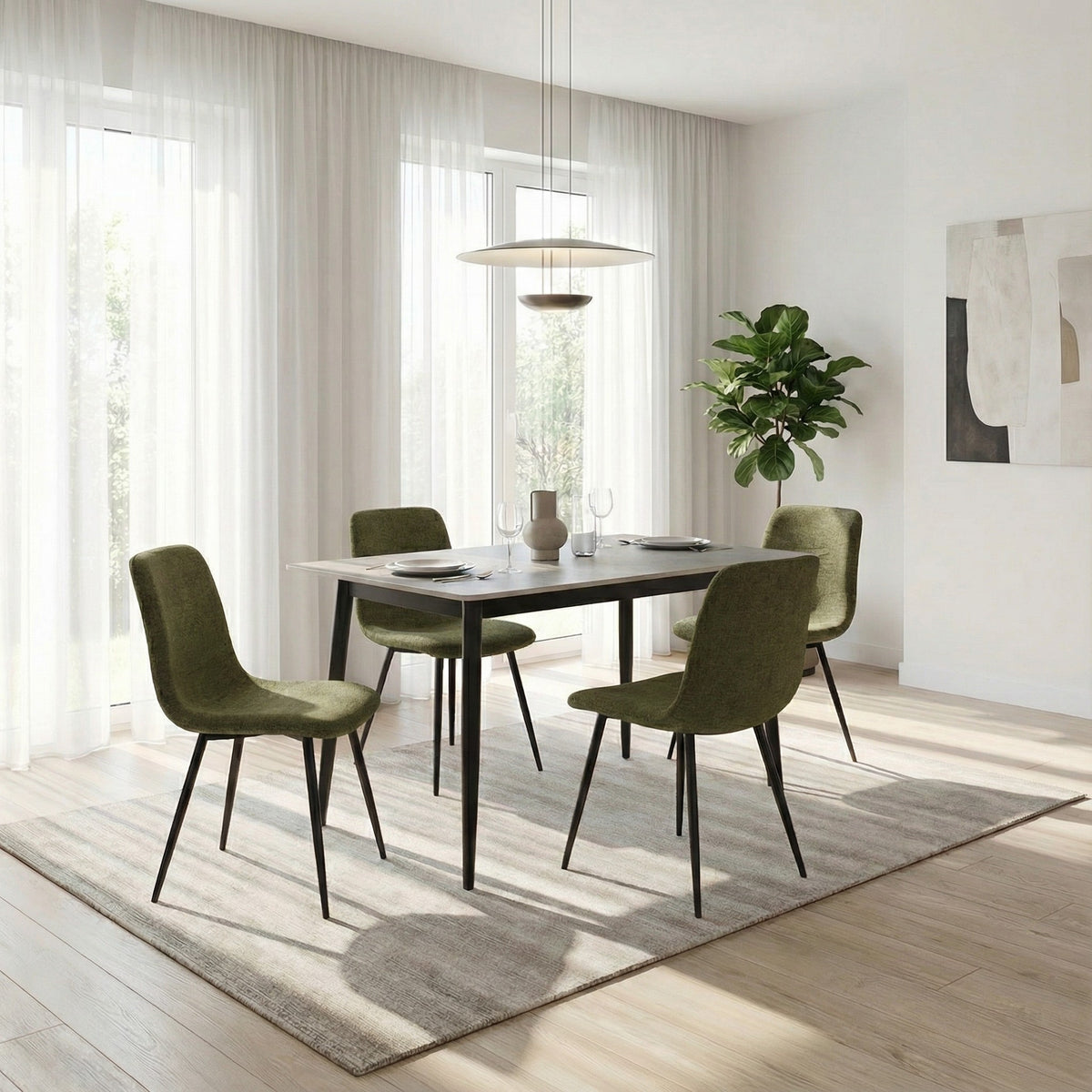 Fordingbridge - Eva Dining Chair Green