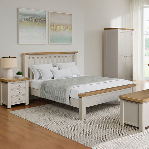 Dante Taupe - 4'6 Bed Frame