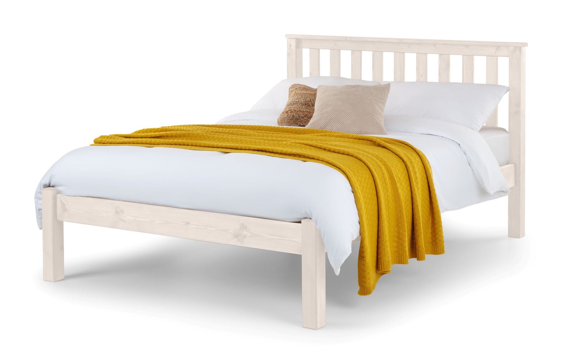 Epperstone Low Foot End Solid Wood Bed A World of Furniture