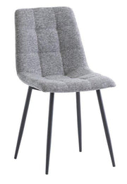 Esme Dining Chair in Dark Grey Fabric