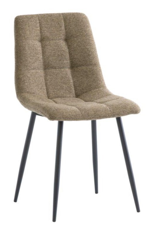 Esme Dining Chair in Olive Fabric