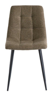 Esme Dining Chair in Olive Fabric
