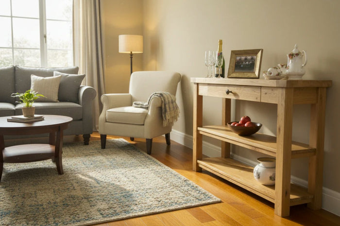 Wessex Oak Console Table