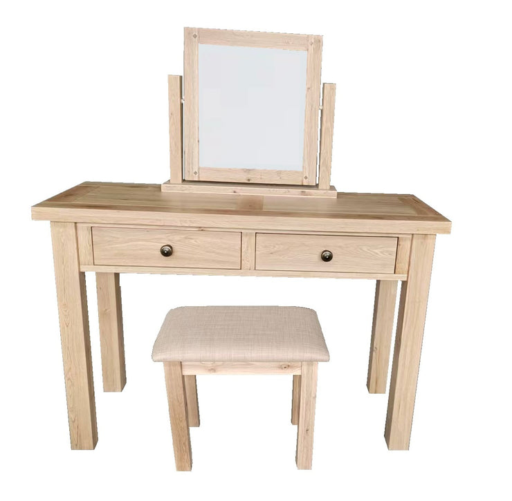 Wessex Oak Dressing Table Set