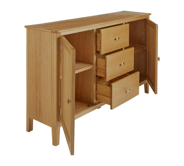 Boston Oak - Large Sideboard
