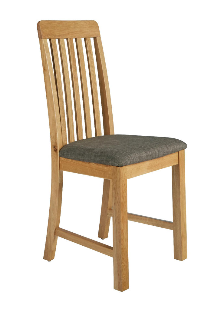 Boston Oak - Vertical Slat Dining Chair