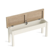 Country - White - Storage Bench