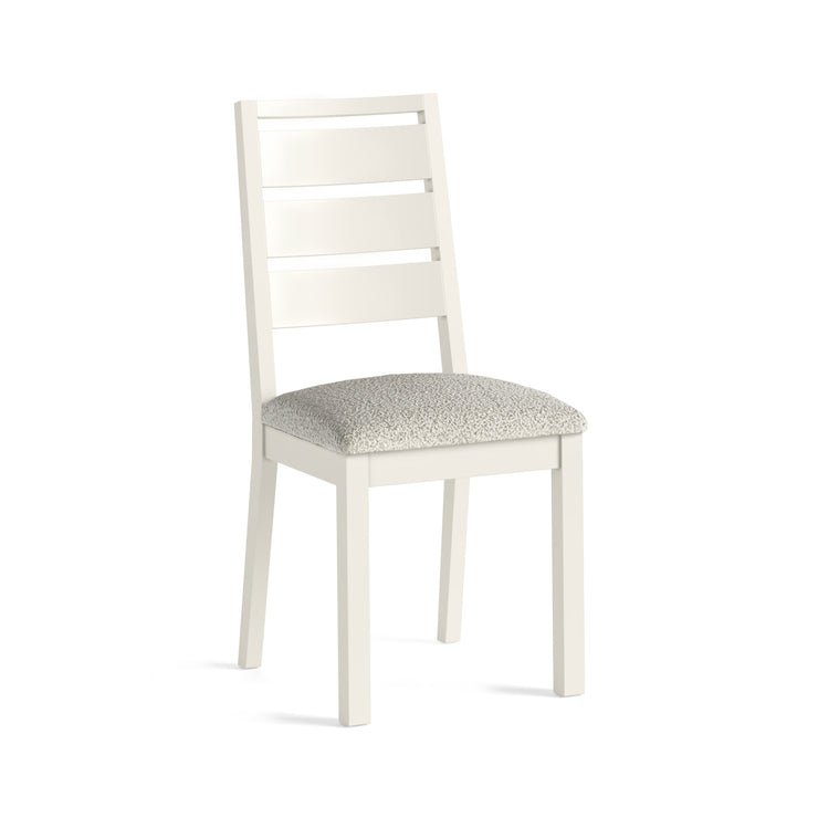 Country - White - Chair (White Seat Pad)