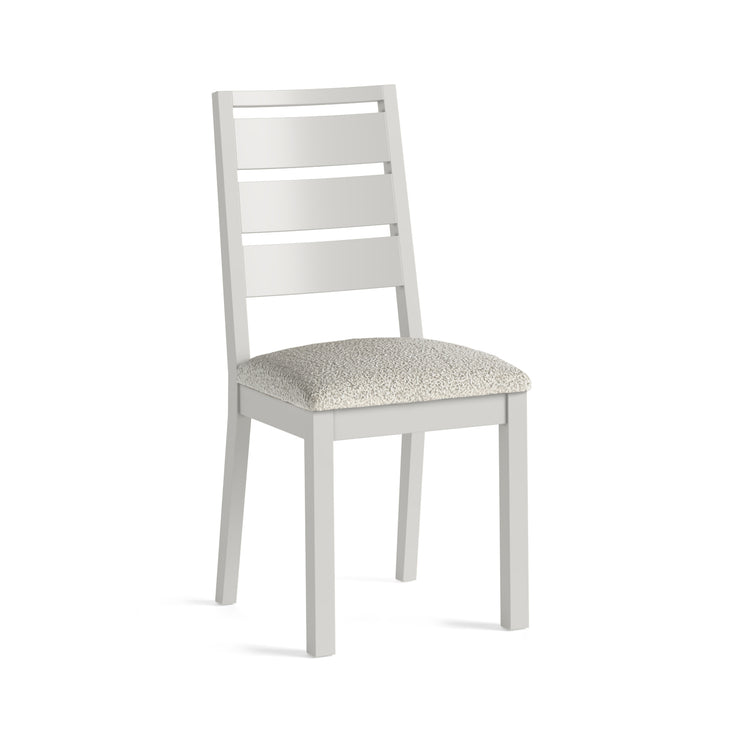 Country - Grey - Chair (White Seat Pad)