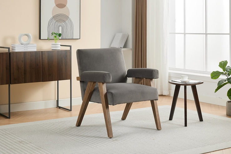 Lena Accent Chair - Taupe