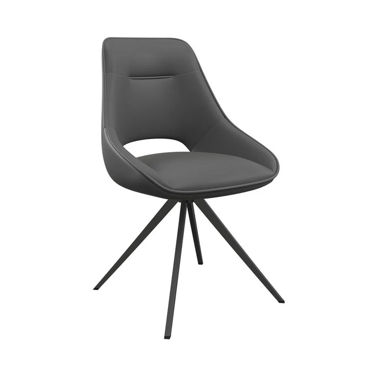 Torelli - Cerutti Swivel Dining Chair, Grey