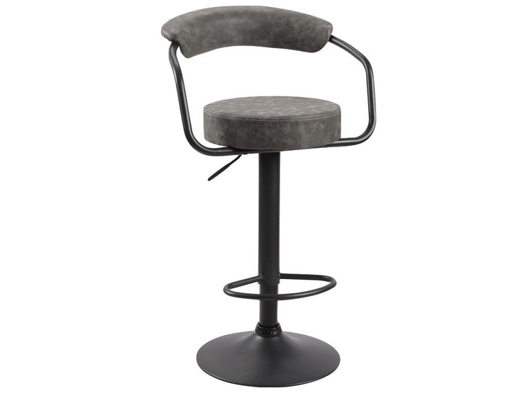Hanna Gas Rise Bar Stool - Grey