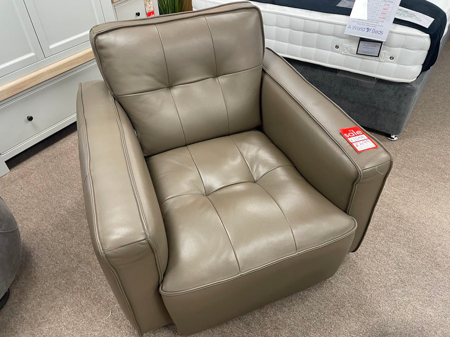 Gravina Leather Armchair  - EX-DISPLAY