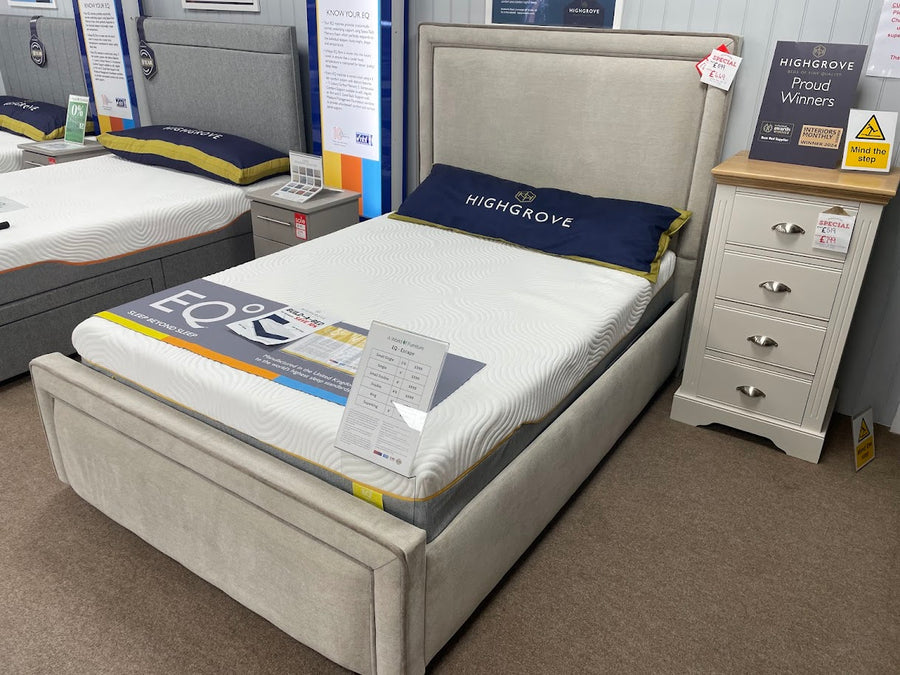 Monaco 4'6 Bed Frame  - EX-DISPLAY