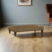 Tetrad Jacaranda Buttoned Stool