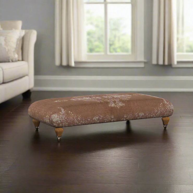 Tetrad Jacaranda Rectangular Stool