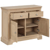 Lydford Oak - 2 Door 2 Drawer Sideboard