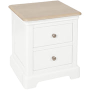 Lydford Painted 2 Drawer Bedside Cabinet