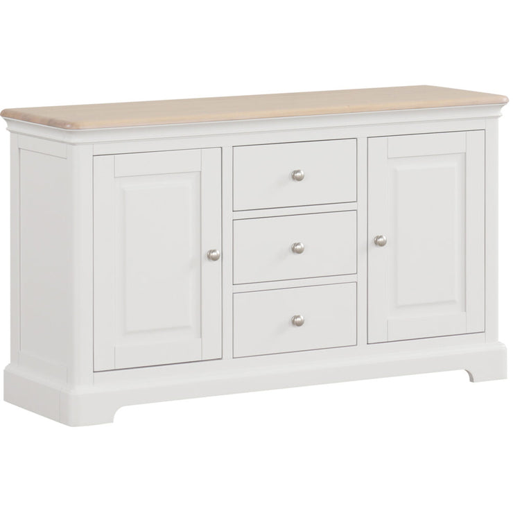 Lydford Grey Mist - 2 Door 3 Drawer Sideboard