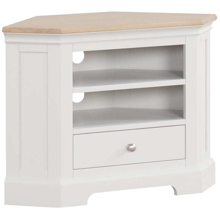 Lydford Grey Mist - Corner Tv Unit